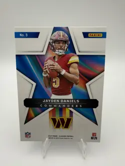 2024 Panini Illusions - Shining Stars Jayden Daniels #3 (RC) - Image 4