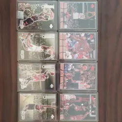 Upper Deck MJX Michael Jordan Bulls 1998-99 8-Card Lot #1 #3 #4 #17 #18 - Image 1