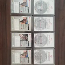 Upper Deck MJX Michael Jordan Bulls 1998-99 8-Card Lot #1 #3 #4 #17 #18 - Image 2