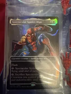 Magic The Gathering Spiderman Card - Image 1