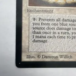 x2 Circle of Protection Blue MTG - Limited Edition Beta MP Vintage 1993 - Image 3