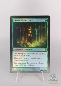 MTG Oracle of Mul Daya (ZEN) #172 Foil NM - Image 1
