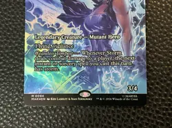 Storm, Force of Nature Borderless (FOIL) - Marvel Universe M 0094 MAR MTG - Image 3