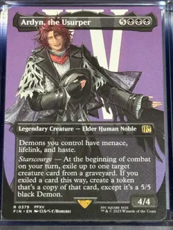 Ardyn, the Usurper FIN 379 Magic MTG R BL NM - Image 1