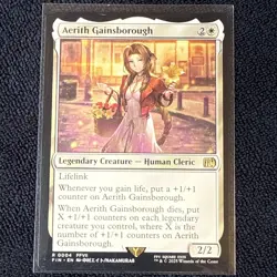 Aerith Gainsborough FIN 0004 Magic MTG NM - Image 1