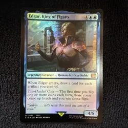 Edgar, King of Figaro Final Fantasy FIN 0051 Magic MTG NM - Image 1