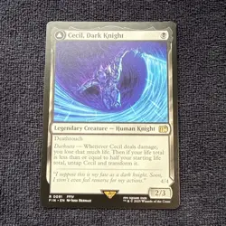 Cecil, Dark Knight Final Fantasy Regular FIN 0091 Magic MTG NM - Image 1