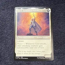 Cecil, Dark Knight Final Fantasy Regular FIN 0091 Magic MTG NM - Image 2