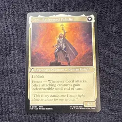 Cecil, Dark Knight Final Fantasy Regular FIN 0091 Magic MTG NM - Image 5