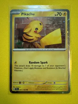 Pokemon Pikachu 051/162 Cosmos Foil Promo Collectors Chest 2024 - Image 1