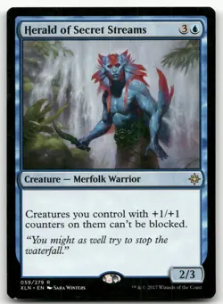 Herald of Secret Streams #59 (NM) Ixalan XLN Magic MTG - Image 1
