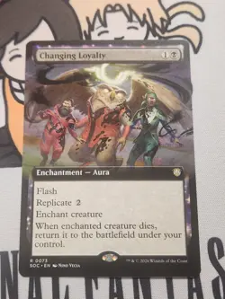 MTG Changing Loyalty (Extended) - Secrets Of Strixhaven Commander NM - Image 1