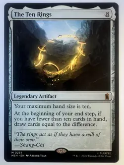 The Ten Rings- Magic The Gathering 251 Marvel Super Heroes - Image 1