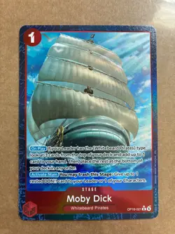 Moby Dick R Alt Art OP16-021 The Time To Battle One Piece TCG NM - Image 1