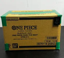 Bandai One Piece Card Game Premium THE BEST PRB-01 Case Japanese New Sealed - Image 1