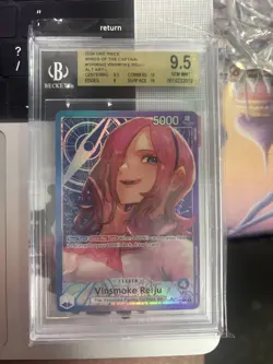 BGS 9.5 - One Piece TCG OP06-042 Vinsmoke Reiju Alt Art Leader - Image 1