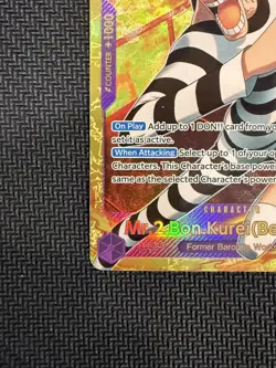 One Piece TCG The Best Vol. 2 PRB02 Mr.2.Bon.Kurei(Bentham) EB01-061 SEC Reprint - Image 5