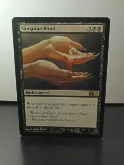 MTG Sanguine Bond Core Set 2014 112/249 Regular Rare - Image 1