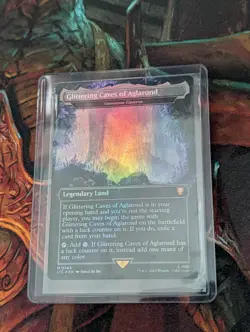 Glittering Caves of Aglarond Gemstone Caverns Commander: LOTR Foil Edition - Image 1