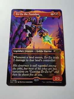 Zo-Zu the Punisher, NON-FOIL - Secret Lair Encyclopedia of Magic A-Z MTG NM Card - Image 1