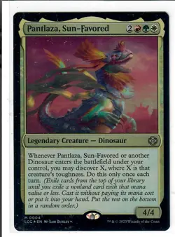 Pantlaza, Sun-Favored 4 Commander: The Lost Caverns of Ixalan MTG Foil LP - Image 1
