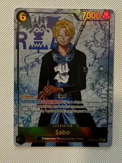 One Piece TCG Sabo SEC Alternate Alt Art OP 13-120 SEC English - Image 1