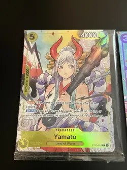One Piece Cards - Yamato and Black Maria ST13-016/OP08-74 Promos Sealed NM - Image 2