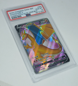 Pokemon TCG Charizard V SWSH050 Champions Path Black Star Promo PSA 10 GEM Mint - Image 2