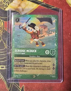 Scrooge McDuck - S.H.U.S.H. Agent 36 Disney Lorcana Promo Cards Holo - Image 1