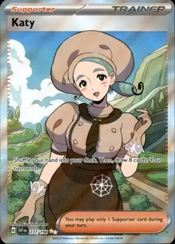 Katy 237/198 Ultra Rare Scarlet & Violet Pokemon Holo Lightly Played - Image 1