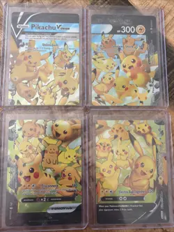 Pikachu V-Union English Full Set SWSH139 SWSH140 SWSH141 SWSH142 - Image 1