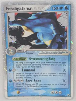Feraligatr ex 103/115 Unseen Forces Holo Rare Pokemon TCG Nintendo - Image 1
