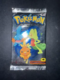POKEMON SEALED BOOSTER PACK ADVANCED LAMINCARDS EDIBAS 2004 - Image 1