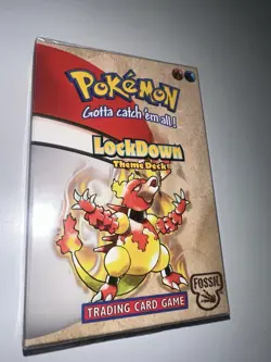 Pokemon Fossil Lockdown Theme Deck 1999 Wizards of the Coast, New Sealed 742818060776 - Image 1