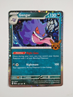 Gengar 057/091 Trick or Trade Cosmos Holo Pokemon TCG Card - Image 1