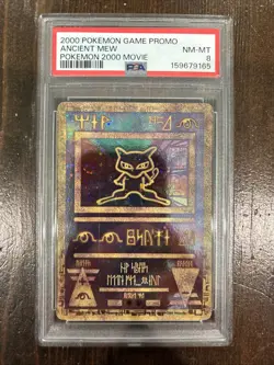 Pokemon Ancient Mew 2000 Movie Promo New PSA 8 - Image 1