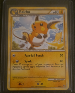 Pokemon Raichu 33/90 Undaunted Uncommon English - Image 1
