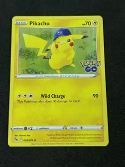Pikachu 028/078 Pokemon GO Holo - Image 1