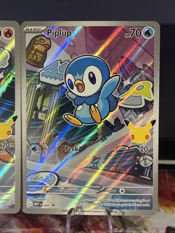 Pokemon TCG First Partner Illustration Collection Series 1 Gen 4 Sinnoh Starters - Image 4
