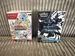 Pokemon TCG Prismatic Evolutions & Black Bolt Booster Bundle Factory Sealed! New - Image 1