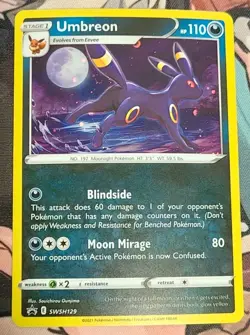 2021 Pokemon SWSH: Sword & Shield Promo Cards Umbreon - SWSH129- NM - Image 1
