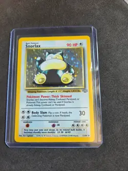Snorlax Holo 11/64 Jungle Unlimited LP/MP Pokemon WOTC Vintage - Image 1
