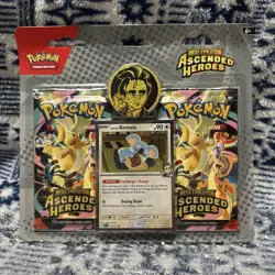 Pokemon TCG Mega Evolution Ascended Heroes Larry’s Komala 2 Pack Blister Sealed - Image 1