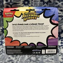 Pokemon TCG Mega Evolution Ascended Heroes Larry’s Komala 2 Pack Blister Sealed - Image 2