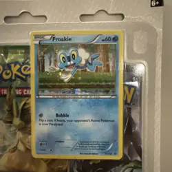 Pokemon TCG: XY Fates Collide Expansion 3 Pack - Coin and Froakie Promo New (A) - Image 2