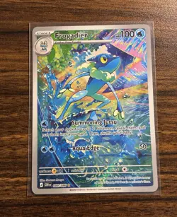 Pokemon TCG Frogadier 089/086: Chaos Rising Illustration Rare - Image 1