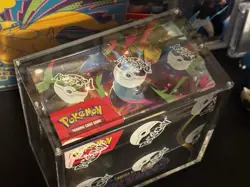Pokemon TCG Phantasmal Flames Booster Box New Sealed With Acrylic Case CLEAN! - Image 4
