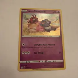 Pokemon Galarian Slowpoke SWSH126 Promo Holo English Very Good GUC RARE 2021 - Image 2