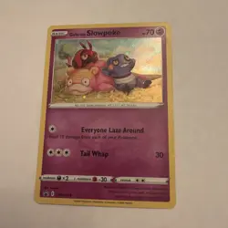 Pokemon Galarian Slowpoke SWSH126 Promo Holo English Very Good GUC RARE 2021 - Image 3