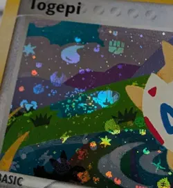 Togepi 50/109 - Swirl - Ex Team Rocket Returns Stamped - NM Reverse Holo Pokemon - Image 5